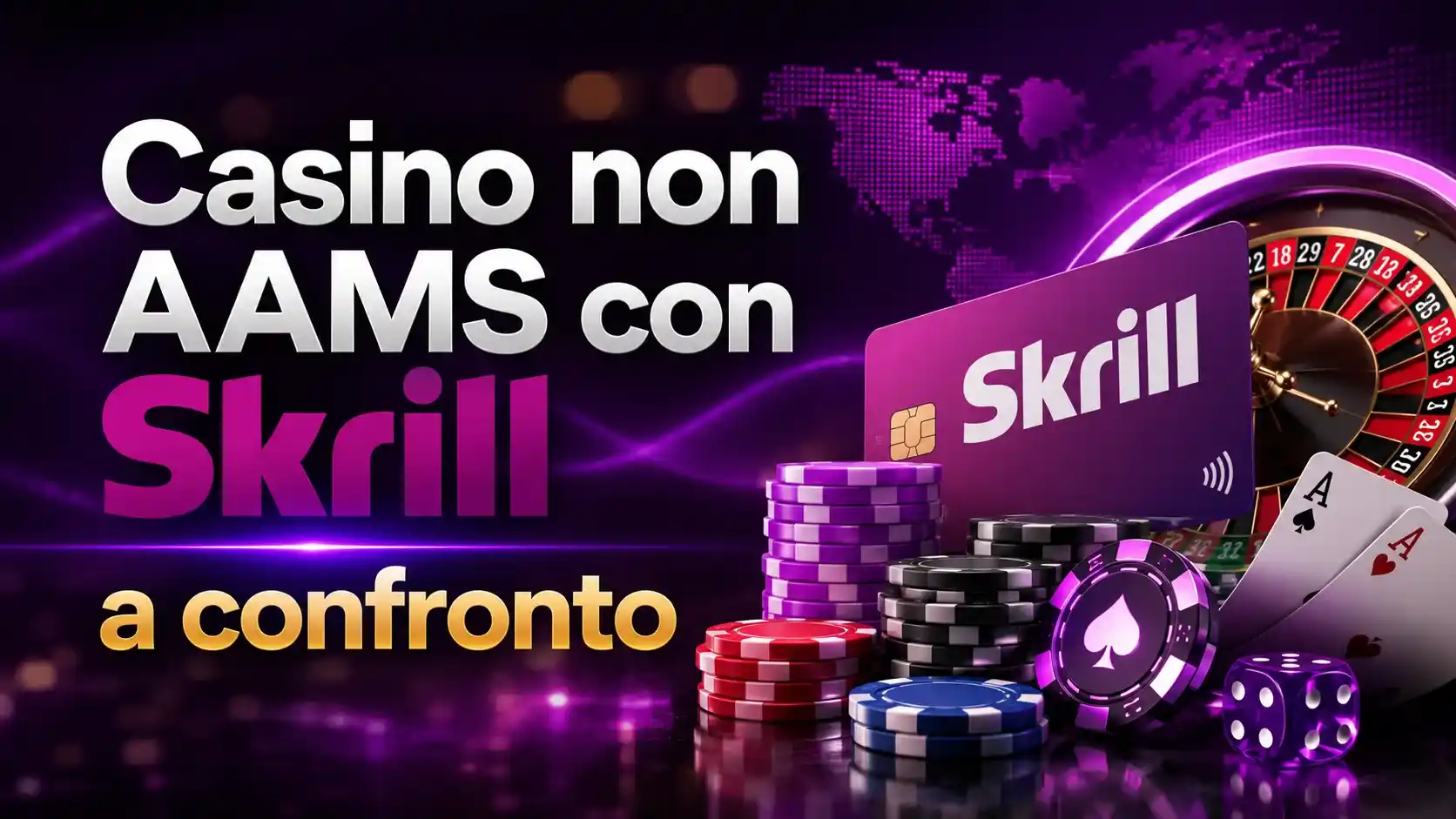 Casino non AAMS con Skrill a confronto
