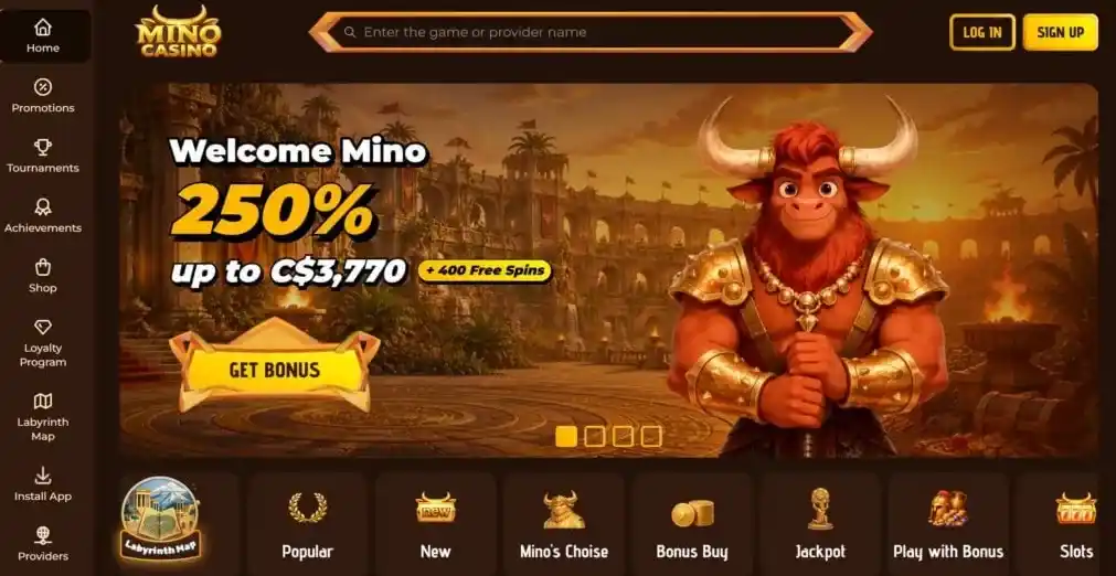 Mino Casino - Skrill e prelievi multicanale