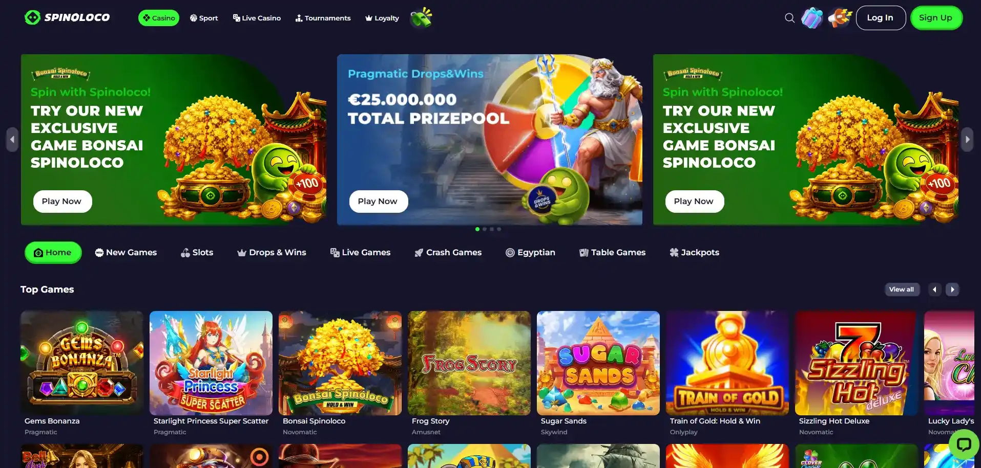 Spinoloco - Skrill, mobile e criptovalute